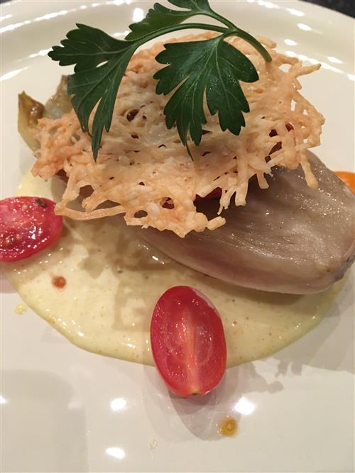 Belgian Endive "Caesar" Salad by private chef Allyn Griffitth