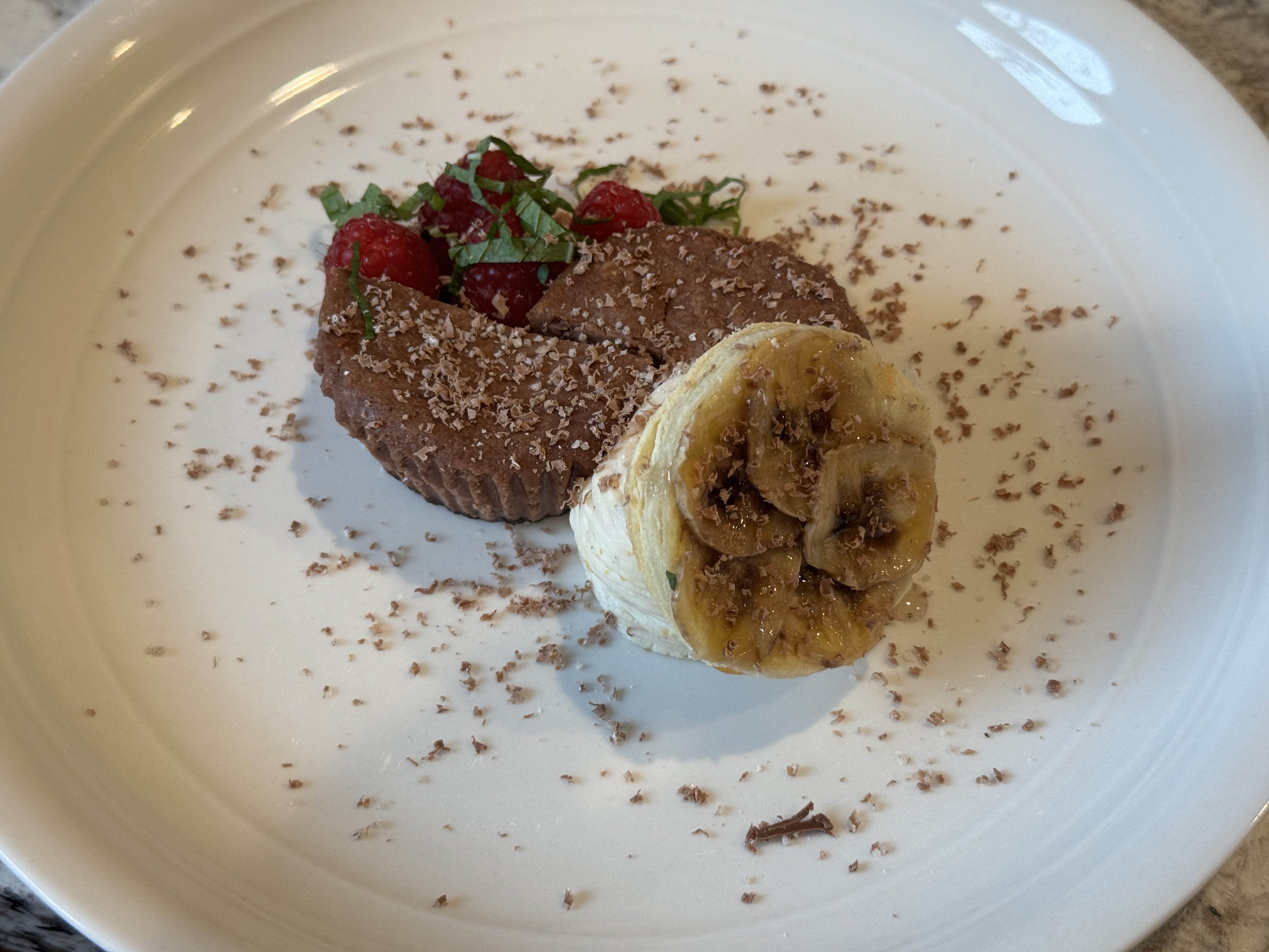 Chocolate - Chèvre Cheesecake