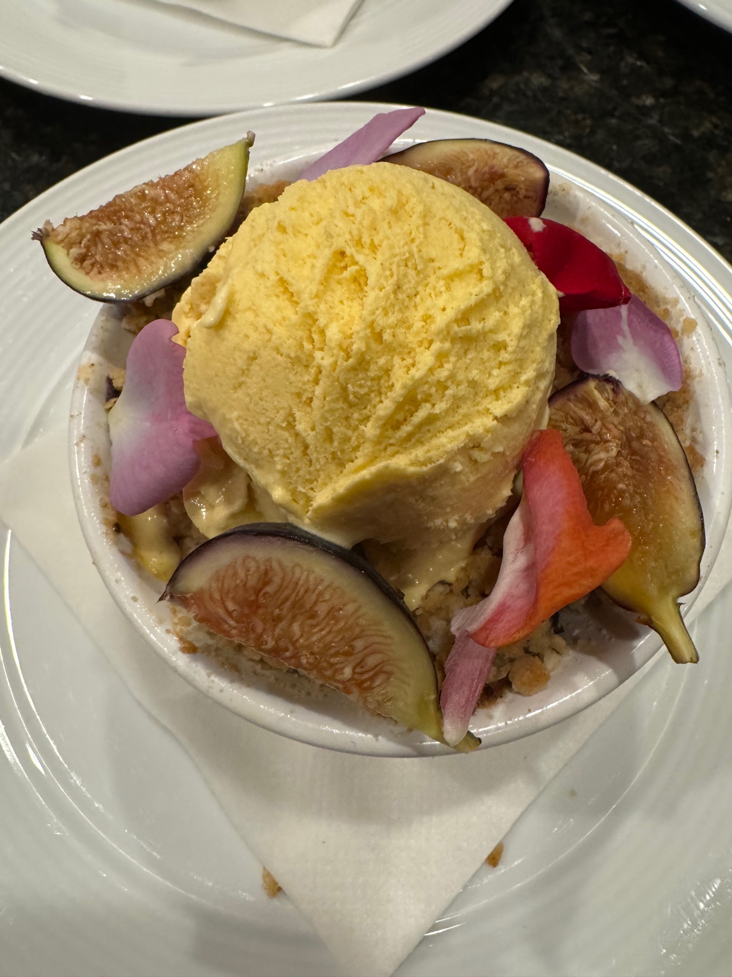 Summer Peach Blackberry and Chocolate Cobbler