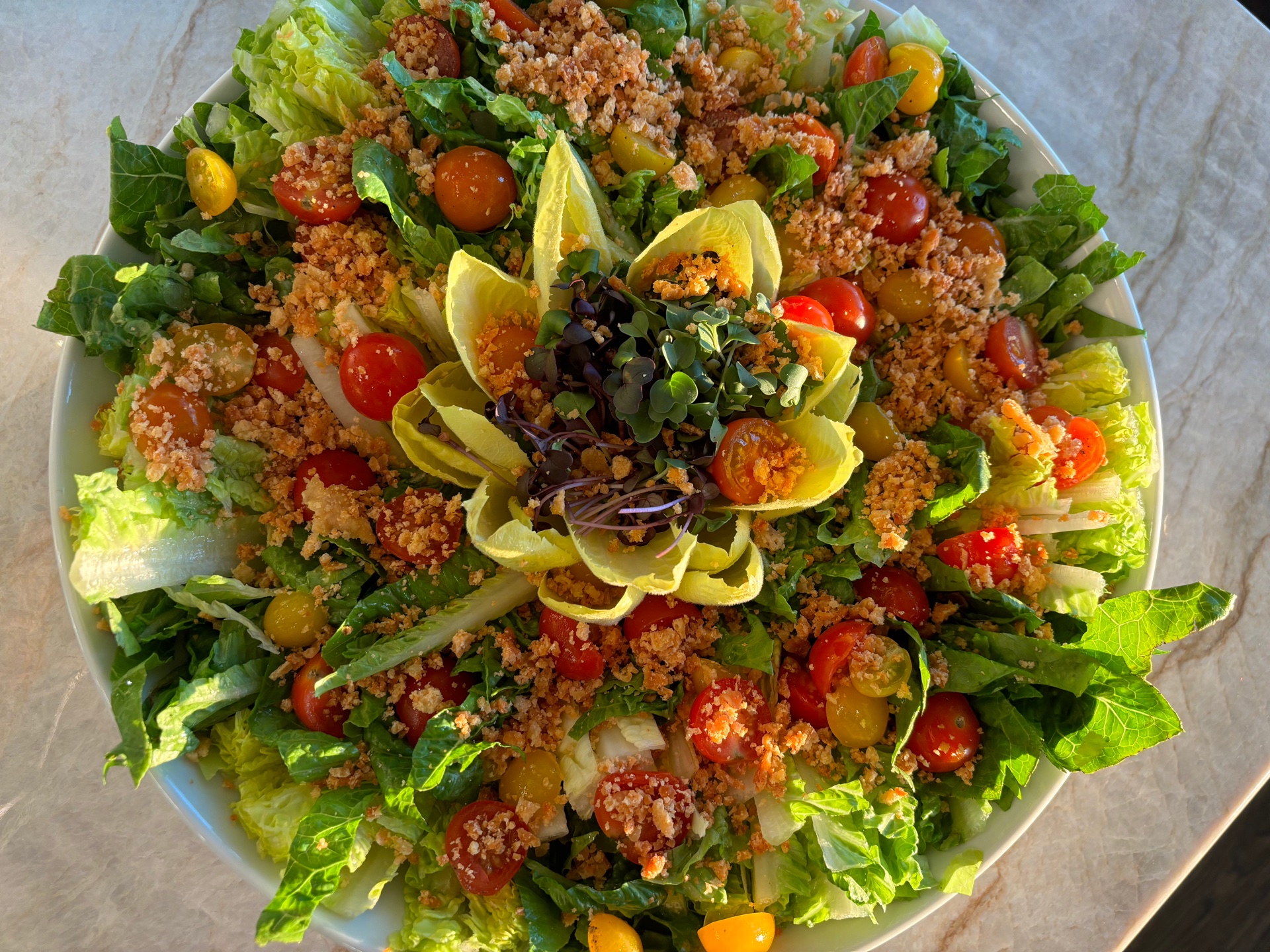 Hearts of Romaine Caesar Salad